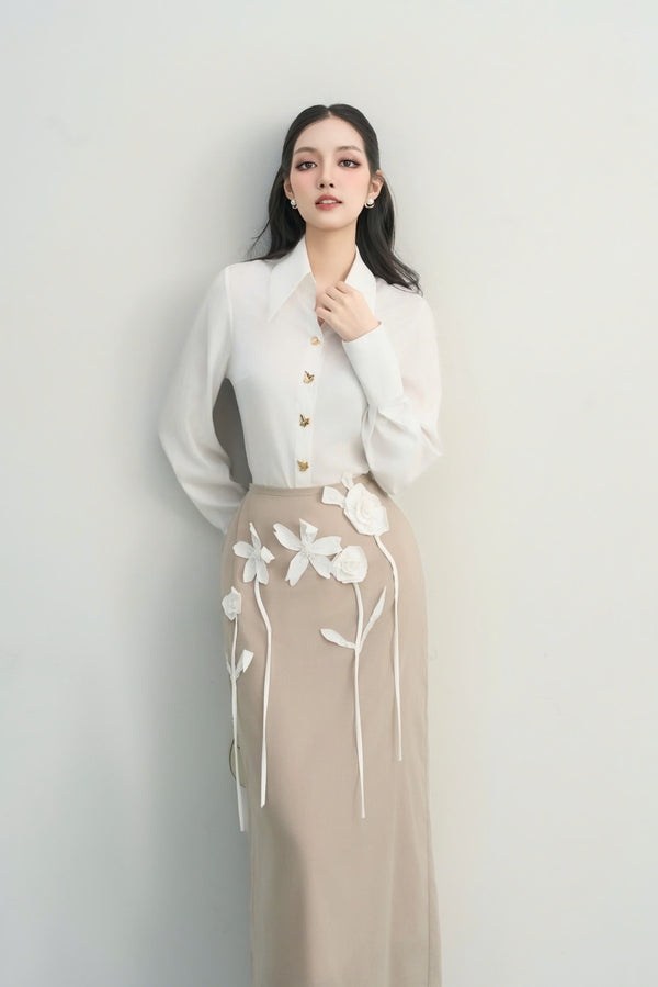 GIVEN TOP & AMITY SKIRT - KHÁM PHÁ OUTFIT TỐI GIẢN CHO NÀNG HIỆN ĐẠI