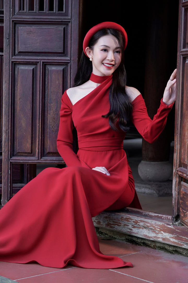 DARLING DIVA Áo Dài Tuyết Mai